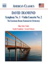 DIAMOND: Symphony No 1 / Violin Concerto No 2 / Enormous Room